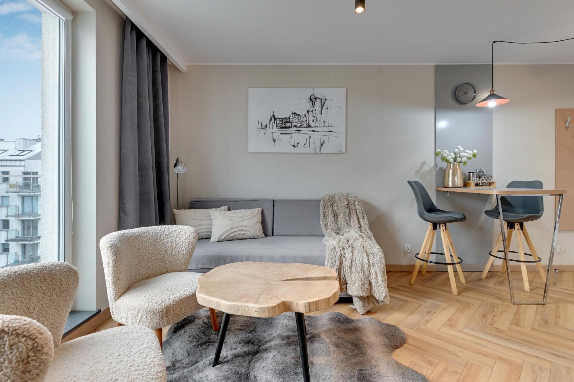 Angielska Grobla - City Center, Marina & Parking By Downtown Apartments Danzig Exterior foto